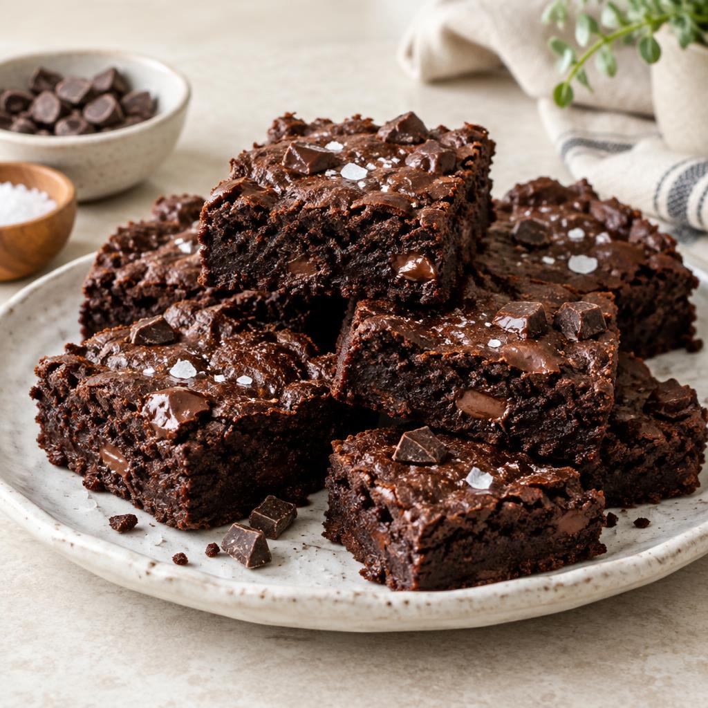 Black Bean Fudgy Brownies